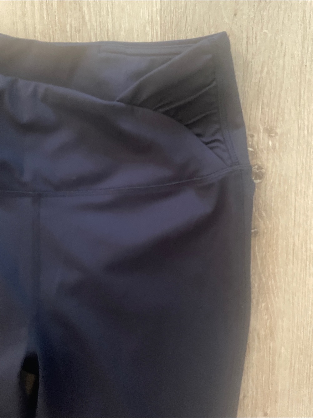 Navy High-Waist Flared Leggings | Women’s Size Medium - Picture 6 of 7
